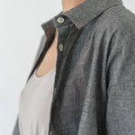 Cocoon Shirt in Denim - Esse - XS - 