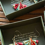 Esse x The Ori Project Drop Earrings - Esse - Naoko Fan - Gold - 