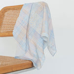 Large Scarf - Watercolour Plaid - Esse - Sommer - 