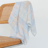 Large Scarf - Watercolour Plaid - Esse - Sommer - 