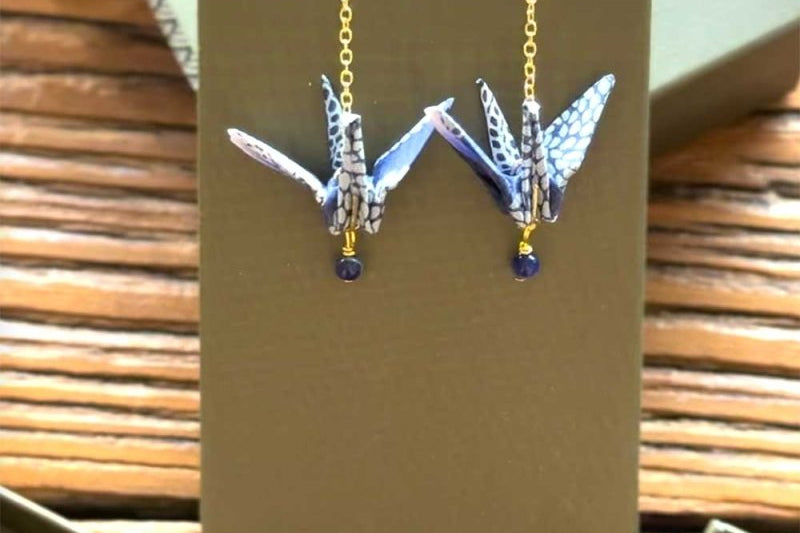 Riko Crane Earrings - Esse - 