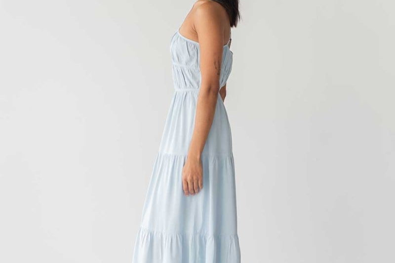 Riviera Dress - Esse - Sky Blue - XXS - 