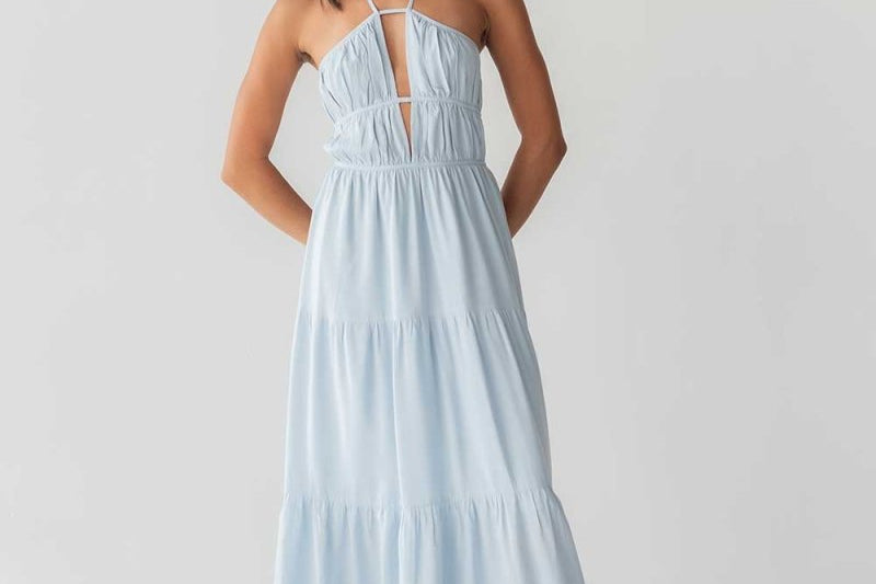 Riviera Dress - Esse - Sky Blue - XXS - 