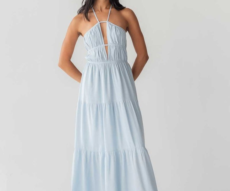 Riviera Dress - Esse - Sky Blue - XXS - 