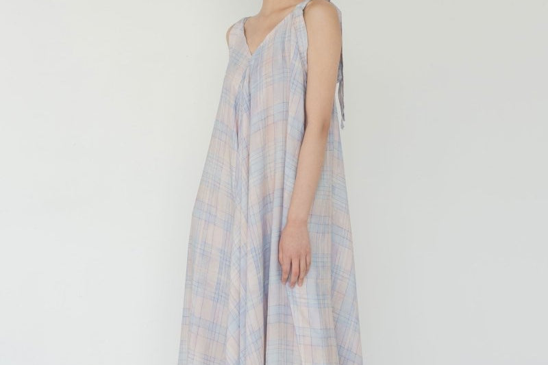 Soleil Dress - Watercolour Plaid - Esse - Sommer - XXS - XS - 