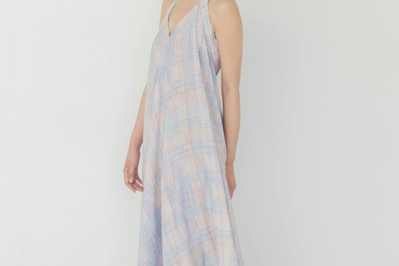 Soleil Dress - Watercolour Plaid - Esse - Sommer - XXS - XS - 