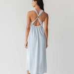 Twist Back Slip Dress - Esse - Chalk - XXS - 