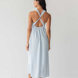 Twist Back Slip Dress - Esse - Chalk - XXS - 