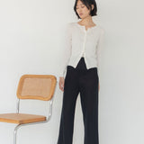 Wanderer Knit Pants - Esse - Black - S - 